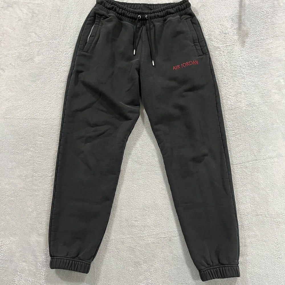 Air Jordan Sweatpants Womens Medium Wordmark Fleece Baggy DV6471-010 Joggers Y2K